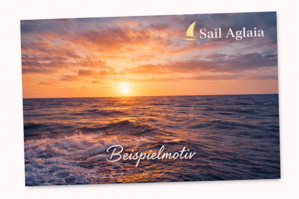 Aglaia Postkarte 5x